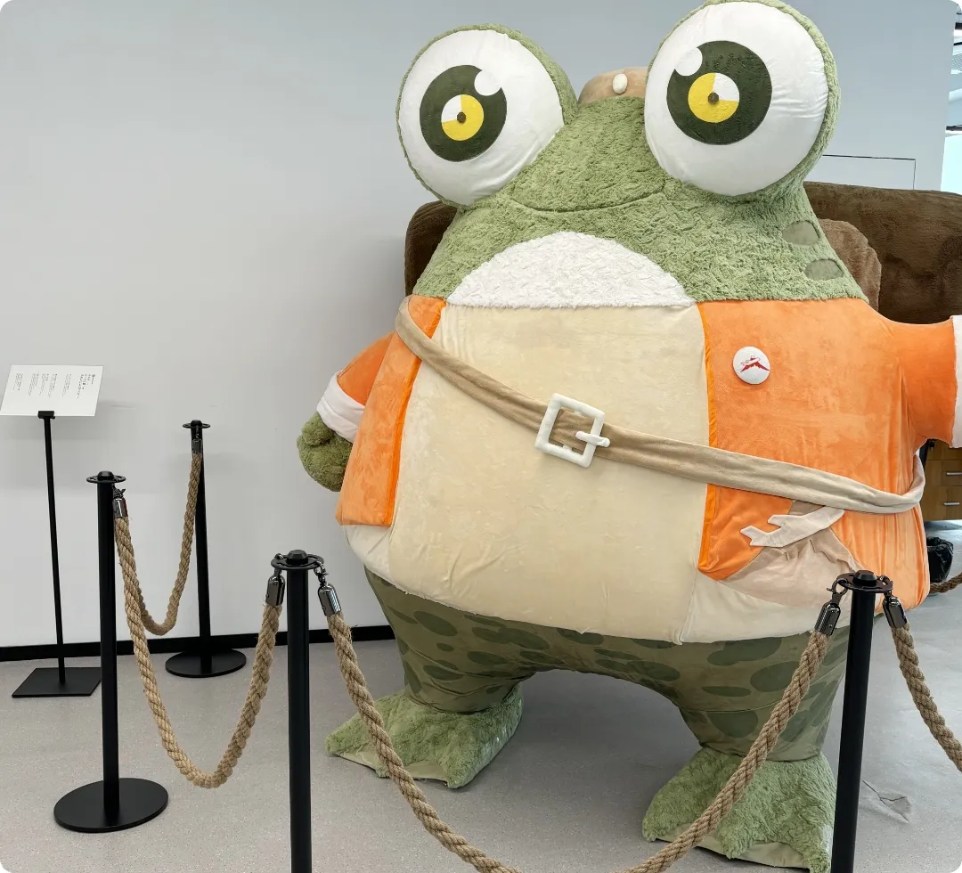 KAERUツールのぬいぐるみ