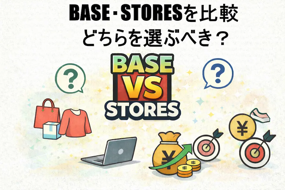 BASE・STORESを比較｜はどちらを選ぶべき？