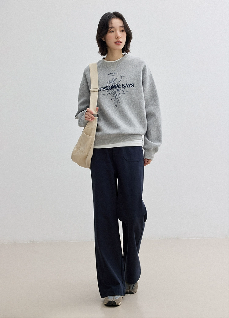 オーバーサイズロゴスウェット商品画像