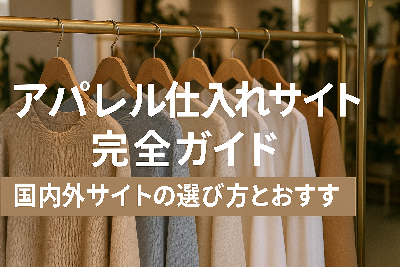 アパレル仕入れ