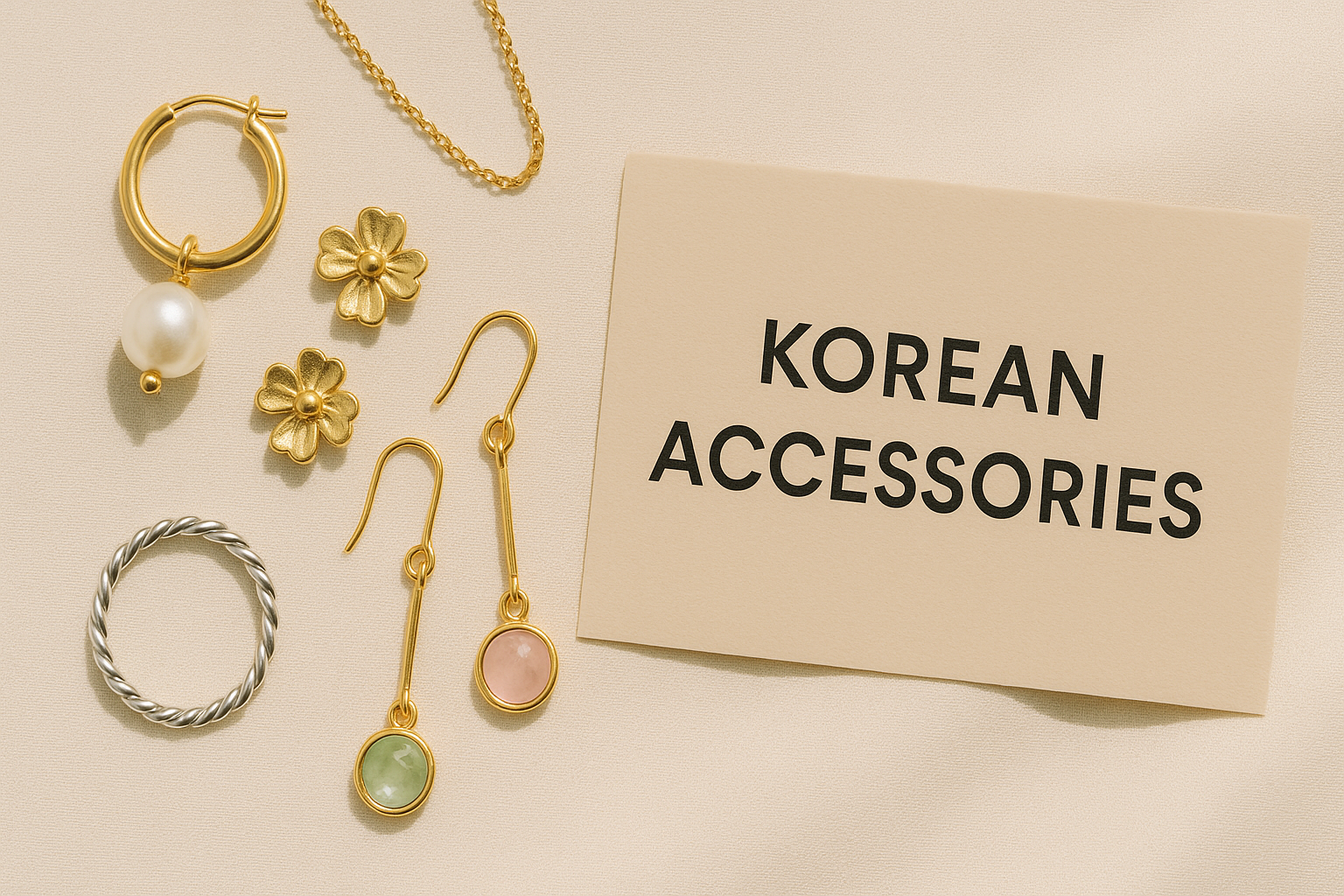 韓国アクセサリーのイメージ画像
