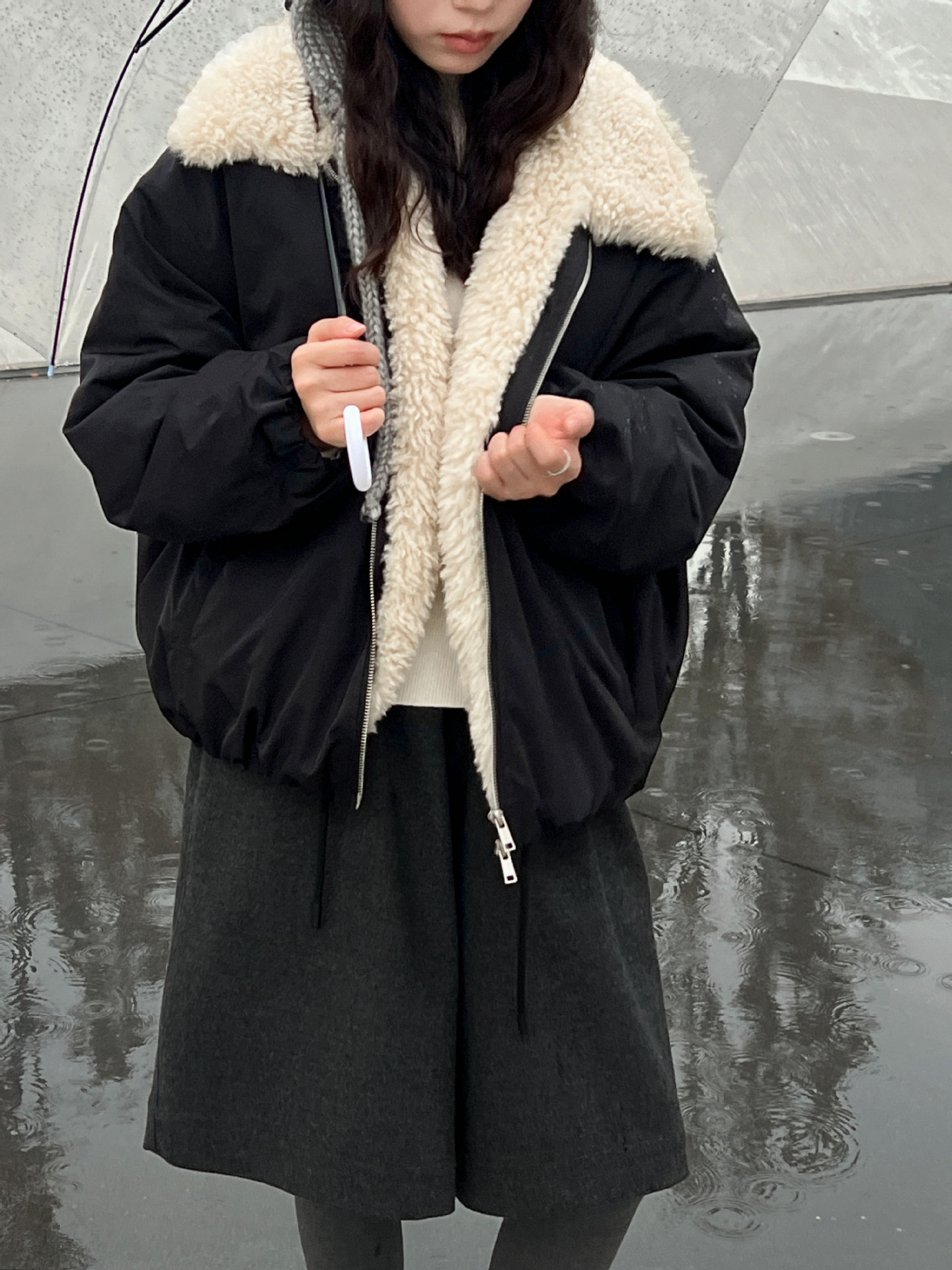 ボア仕様ショートアウター