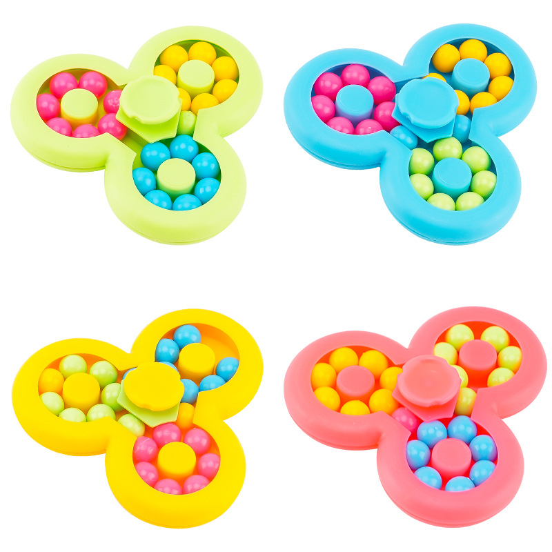 4色のフィジェットトイ