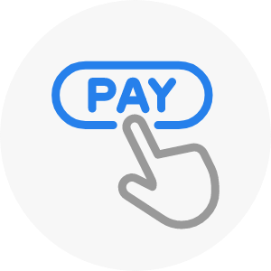 チャージ・発注・決済のアイコン