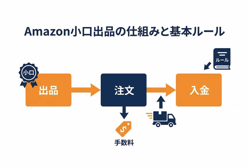 出品・注文・入金の流れ図