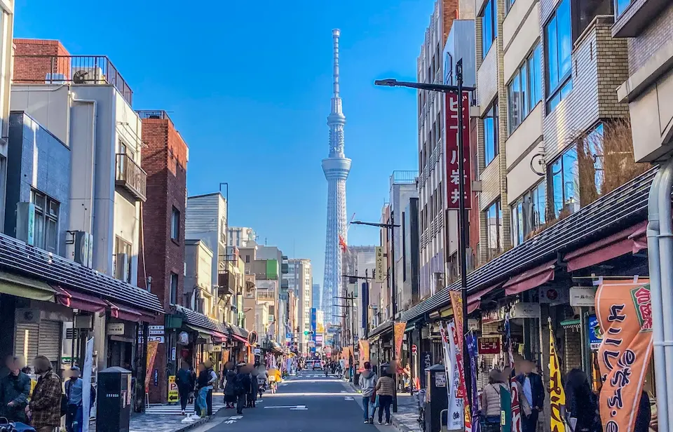 問屋街の画像
